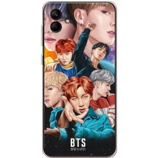 Чохол для Samsung Galaxy A04e (A042) MixCase BTS в космосі