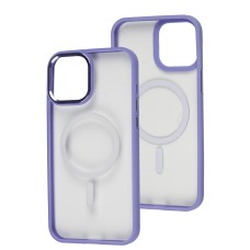 Чохол для iPhone 12 Pro Max Wave Magnetic light purple