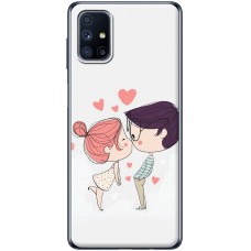 Чохол для Samsung Galaxy M 51 для закоханих 2