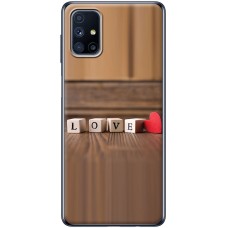 Чохол для Samsung Galaxy M 51 для закоханих 3