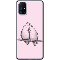 Чохол для Samsung Galaxy M 51 для закоханих 4