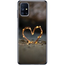Чохол для Samsung Galaxy M 51 для закоханих 5