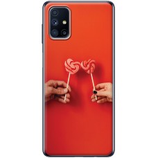 Чохол для Samsung Galaxy M 51 для закоханих 8