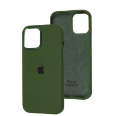 Чохол для iPhone 12 Pro Max New silicone Metal Buttons atroviren
