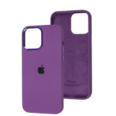 Чохол для iPhone 13 Pro Max New silicone Metal Buttons grape