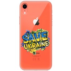 Чохол для iPhone Xr MixCase патріотичні save ukraine