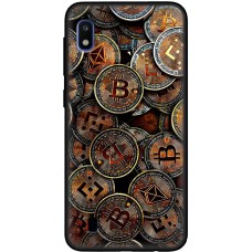 Чохол для Samsung Galaxy A10 (A105) MixCase гроші bitcoins