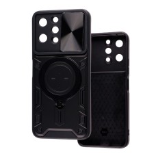 Чохол для Xiaomi Redmi 12 4G Armor Big Ring чорний