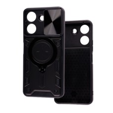 Чохол для Xiaomi Redmi 13C / Poco C65 Armor Big Ring чорний