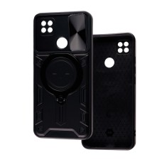 Чохол для Xiaomi Redmi 9C / 10A Armor Big Ring чорний