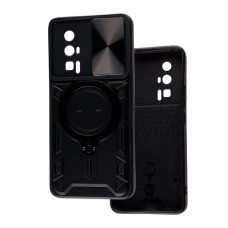 Чохол для Xiaomi Poco F5 Pro / Redmi K60 Armor Big Ring чорний