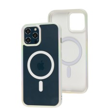 Чехол для iPhone 12 Pro Max WAVE Blinding light MagSafe white