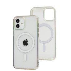 Чехол для iPhone 12 / 12 Pro WAVE Blinding light MagSafe transparent