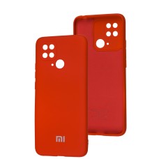 Чохол для Xiaomi Redmi 10C Full camera червоний