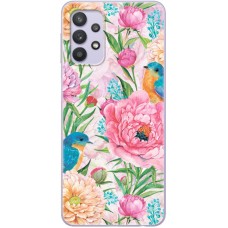 Чохол BoxFace Samsung A325 Galaxy A32 Birds in Flowers