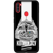 Чохол для Samsung Galaxy A11 / M11 MixCase патріотичні котики ЗСУ