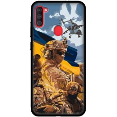 Чохол для Samsung Galaxy A11 / M11 MixCase патріотичні бійці України
