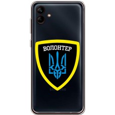 Чохол для Samsung Galaxy A04 (A045) MixCase волонтер Герб