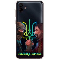 Чохол для Samsung Galaxy A04 (A045) MixCase волонтер разом сила
