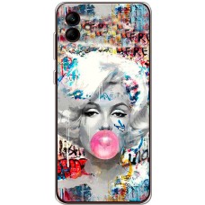 Чохол для Samsung Galaxy A04 (A045) MixCase графіті Мерилін Монро