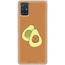 Чохол для Samsung Galaxy A51 (A515) Mixcase авокадо дизайн 2