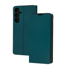 Чохол книжка Fibra для Samsung Galaxy A35 5G зелений