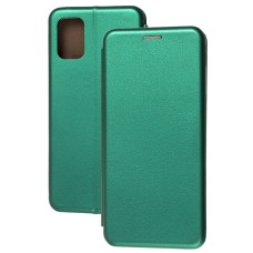 Чохол книжка Premium для Samsung Galaxy A71 (A715) зелений