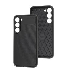 Чохол для Samsung Galaxy S23+ (S916) Ultimate Carbon premium чорний