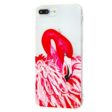 Чохол для iPhone 7 Plus / 8 Plus Lovely рожевий фламінго