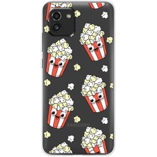 Чохол для Samsung Galaxy A03 (A035) Mixcase коти з 3D вічками