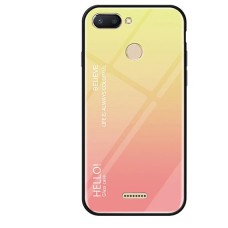 Чохол для Xiaomi Redmi 6 Hello glass рожевий
