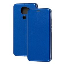Чохол книжка Premium для Xiaomi Redmi Note 9 синій