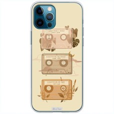 Чохол для iPhone 12 Pro MixCase музика касети