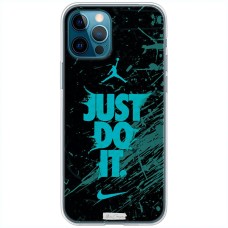 Чохол для iPhone 12 Pro MixCase логотип лого спорт на чорному