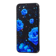 Чохол для iPhone 7/8 glass троянда