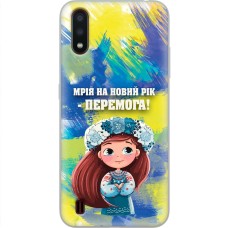 Чохол для Samsung Galaxy A01 (A015) MixCase Новий рік бажання на Новий рік