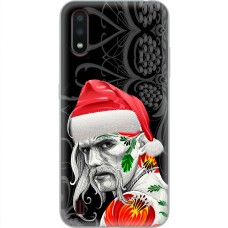 Чохол для Samsung Galaxy A01 (A015) MixCase Новий рік козак новорічний