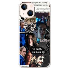 Чохол для iPhone 13 mini Mixcase Венздей колаж Ксавьє готика