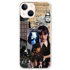 Чохол для iPhone 13 mini Mixcase Венздей колаж віолончель