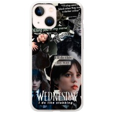 Чохол для iPhone 13 mini Mixcase Венздей колаж готика