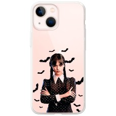 Чохол для iPhone 13 mini Mixcase Венздей кажани