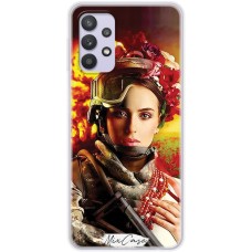 Чохол для Samsung Galaxy A32 (A325) Mixcase дівчина солдат