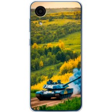 Чохол для Samsung Galaxy A03 Core (A032) MixCase патріотичні бойовий танк