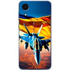 Чохол для Samsung Galaxy A03 Core (A032) MixCase патріотичні бойовий літак