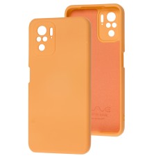 Чохол для Xiaomi Redmi Note 10 / 10s Wave camera colorful peach