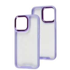 Чохол для iPhone 13 Pro Wave Just light purple