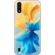 Чохол для Samsung Galaxy A01 (A015) MixCase патріотичні квітка України