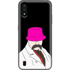Чохол для Samsung Galaxy A01 (A015) MixCase патріотичні чоловік у панамці