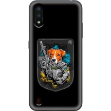 Чохол для Samsung Galaxy A01 (A015) MixCase патріотичні бойовий патрон