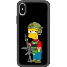 Чохол для iPhone X / Xs MixCase патріотичні Барт за Україну